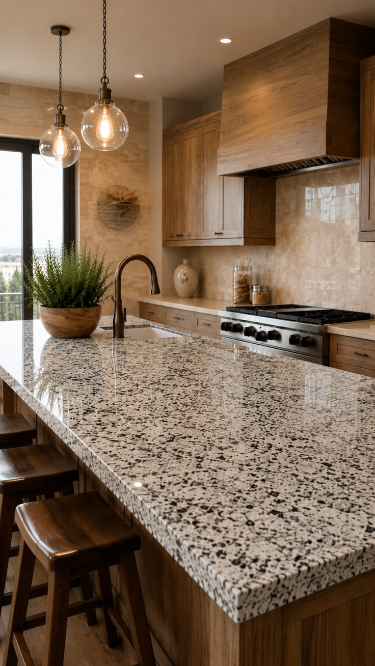 Granite surfaces
